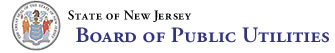 State of New Jersey - Board of Public Utilities