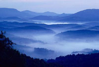 Photo: Misty Layers of Mountains