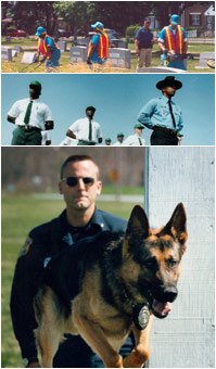 Image: Work Release. Boot Camp. K-9 Training.
