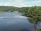 Photo of the "Big Eddy" in Narrowsburg N.Y. - the deepest (113 feet) and narrowest spot on the main stem Delaware.