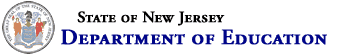 State of New Jersey Department of Education