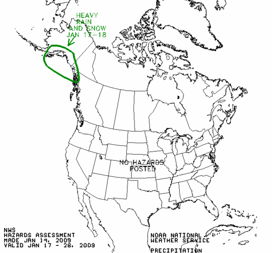 United States Precipitation Hazards