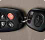 Key fob with keyless entry