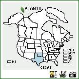 Distribution of Cercis canadensis L. var. texensis (S. Watson) M. Hopkins. . Image Available. 