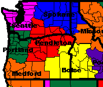 map to select area rainfall totals