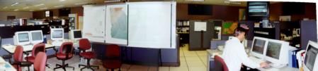 Panoramic Photograph of Office