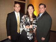 Image of GPO’s Media & Public Relations Manager Gary Somerset, GPO’s Chief of Staff Maria Lefevre and Public Printer Bob Tapella