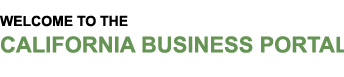 California Business Portal