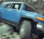 FJ Cruiser shown in Voodoo Blue 