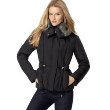 Style&co. Puffer Jacket with Faux-Fur Collar