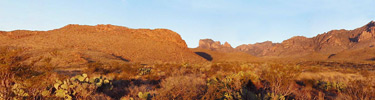 View into Pine Canyon