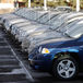 [Unsold 2008 cars at a Chrysler/Jeep lot in Golden, Colo., last month.]