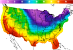 image of Gridded MOS max temperature guidance