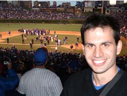 photo of Jeff Maurer at Wrigley Field