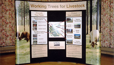 Working Trees For Livestock display