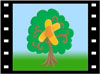 Drawing of a tree with band aides