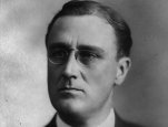 Franklin Delano Roosevelt, head-and-shoulders portrait, facing slightly left. Photographer unknown, c1920.