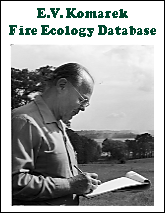 Learn about the E.V. Komarek Fire Ecology Database