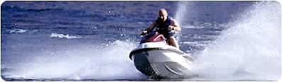 Man Jetskiing