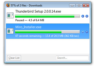 Download Manager screenshot