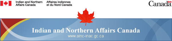 Indian and Northern Affairs Canada - Government of Canada