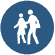 icon of people walking