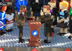 Barack Obama already inaugurated! (In Legoland) (Photo by Newscom)