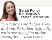 Sarah Polloi Testimonial