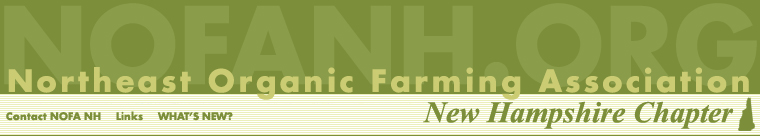 Northeast Organic Farming Association -- New Hampshire Chapter