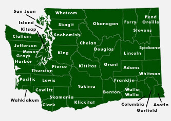 Emergency Management Divisions by County