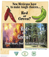 Red or Green Poster