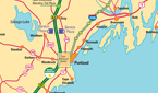 Download the Maine Turnpike Map