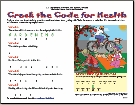 Crack the Code for Health Page