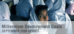 Sept 2008 Update on the MDGs