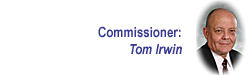 Commissioner: Tom Irwin