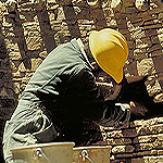 Image of a park worker doing rehab 