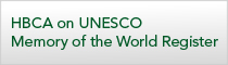 HBCA on UNESCO Memory of the World Register