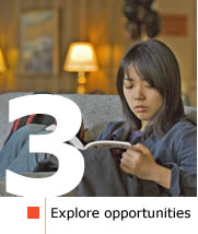 Photo Link to Step 3: Explore Opportunities