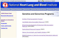 Programs for Genomic Applications