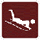 [Icon]: Person sledding