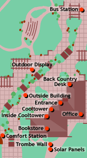 Visitor's Center Map