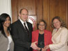 RAINN presenting Congresswoman Ros-Lehtinen with the Crime fighter Award
