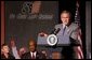 President George W. Bush highlights the tutoring and supplemental services provided in the No Child Left Behind Act in his remarks at Kirkpatrick Elementary School in Nashville, Tenn., Monday, Sept. 8, 2003.  White House photo by Tina Hager