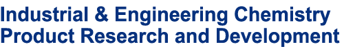 Industrial & Engineering Chemistry Product Research and Development