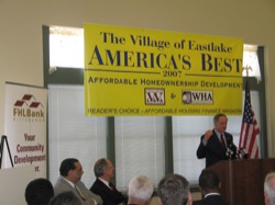 Senator Carper on hand for Affordable Housing Program grant announcement