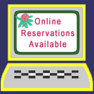 Online Reservations are available with West Virginia State Parks, click here