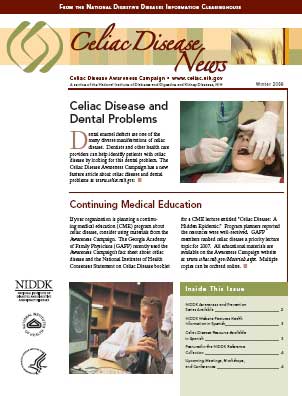 Cover of Winter 2008 newsletter