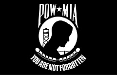 POW MIA banner