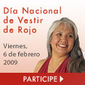 Día nacional de vestir de rojo 2009