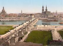 Dresden, Germany (ca. 1900).  Image produced by the Detroit Photographic Company, 1905. From the Prints and Photographs Division, Library of Congress